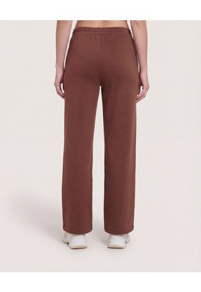 Pantalón Wide Leg  Para Mujer Café Ostu