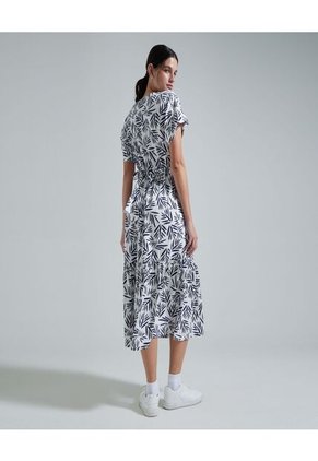 Vestido Para Mujer Manga Corta Color Blanco Marca Ostu #40170231