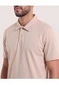 Polo Con Broches  Para Hombre Camel Ostu de Ostu