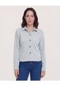 Chaqueta Desestructurada  Para Mujer Verde Ostu de Ostu