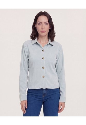 Chaqueta Desestructurada  Para Mujer Verde Ostu Ostu