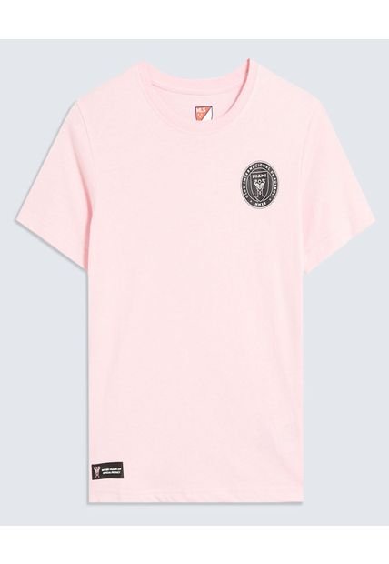 Camiseta Infantil Niño Manga Corta Cuello Redondo Color Rosa Marca Ostu #80090286