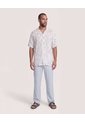Camisa Resort Estampada  Para Hombre Crema Ostu de Ostu