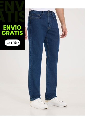 Jean Para Hombre Regular Color Azul  Marca Ostu #60160252 Ostu