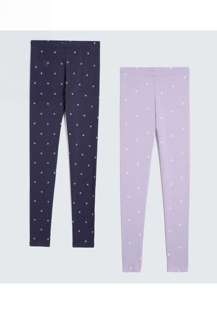 Leggins Para Niña Largo Color Pack X Marca Ostu #90230117