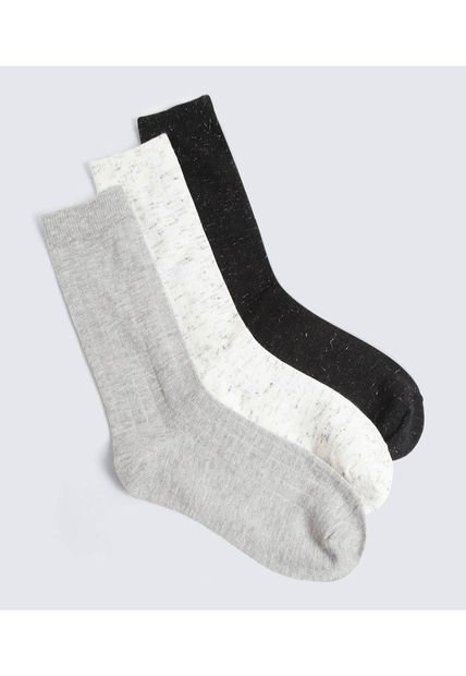 Medias Para Mujer Caña Larga Color Pack X Marca Ostu #40980197