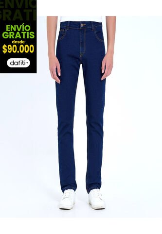Jean Para Hombre Slim Color Azul  Marca Ostu #60160387 Ostu