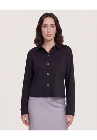 Chaqueta Desestructurada  Para Mujer Negro Ostu Ostu