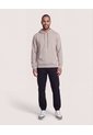 Buzo Hoodie Unicolor  Para Hombre Café Ostu de Ostu