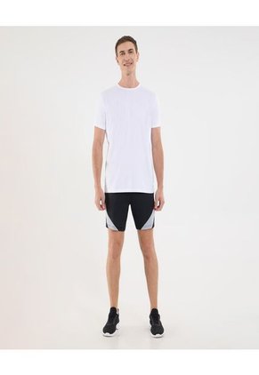 Camiseta Para Hombre Manga Corta Cuello Redondo Color Blanco Marca Ostu #60091693