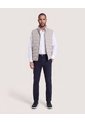 Chaleco Acolchado Con Cremallera  Para Hombre Gris Ostu de Ostu