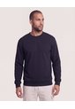 Buzo Cuello Redondo Unicolor  Para Hombre Negro Ostu de Ostu