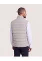 Chaleco Acolchado Con Cremallera  Para Hombre Gris Ostu de Ostu