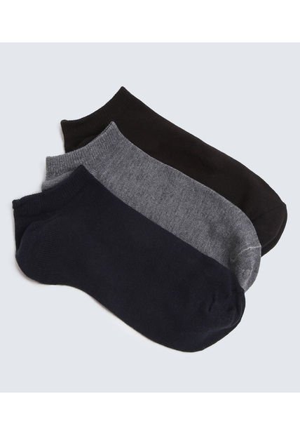 Medias Para Hombre Invisible Color Pack X Marca Ostu #60980302