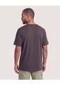 Camiseta Regular Estampado Hidden  Para Hombre Café Ostu de Ostu
