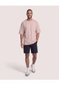 Camiseta Oversize  Para Hombre Arena Ostu de Ostu