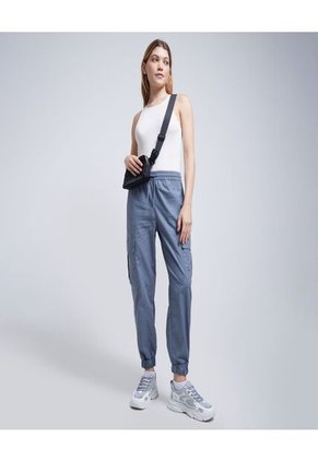 Pantalon Para Mujer Jogger Color Gris  Marca Ostu #40070591