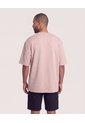 Camiseta Oversize  Para Hombre Arena Ostu de Ostu