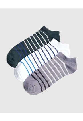 Medias Para Hombre Invisible Color Negro Marca Ostu #60980330