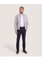 Chaqueta Acolchada Tipo Bomber  Para Hombre Gris Ostu de Ostu