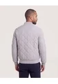 Chaqueta Acolchada Tipo Bomber  Para Hombre Gris Ostu de Ostu