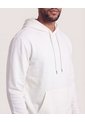 Hoodie Unicolor  Para Hombre Crema Ostu de Ostu