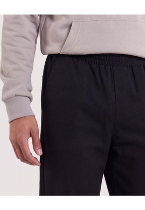 Jogger Texturizado  Para Hombre Negro Ostu