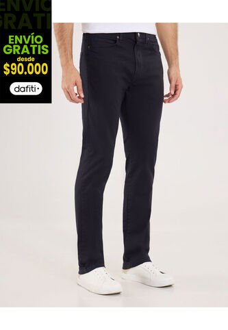 Pantalon Para Hombre 5 Bolsillos Color Azul  Marca Ostu #60070226 Ostu