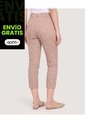 Pantalón Basico Capri  Para Mujer Café Ostu de Ostu