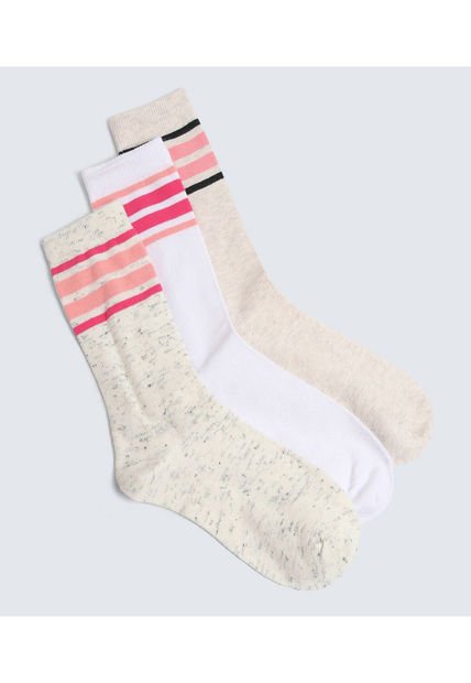 Medias Para Mujer Caña Larga Color Pack X Marca Ostu #40980195