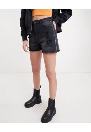 Short Para Mujer Relax Color Gris  Marca Ostu #40190174