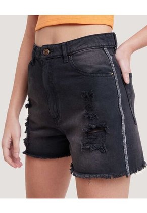 Short Para Mujer Relax Color Gris  Marca Ostu #40190174