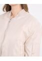 Chaqueta  Para Mujer Bomber Color Beige Marca Ostu #40080217 de Ostu