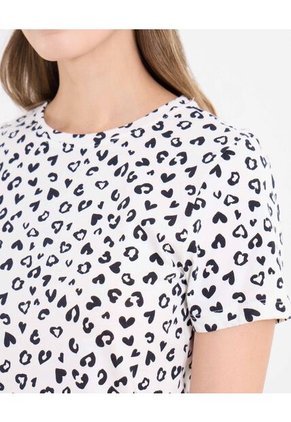 Camiseta  Para Mujer Manga Corta Cuello Redondo Color Negro Marca Ostu #40092702