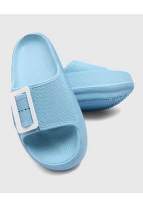 Sandalias Para Mujer  Color Azul  Marca Ostu #40690011