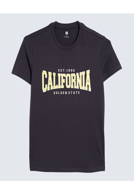 Camiseta Infantil Niño Manga Corta Cuello Redondo Color Azul Marca Ostu #80090253