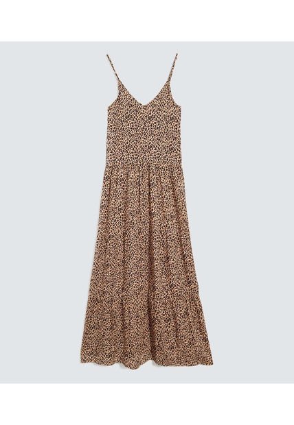 Vestido Para Mujer M/Sisa Largo Color Camel Marca Ostu #40170315
