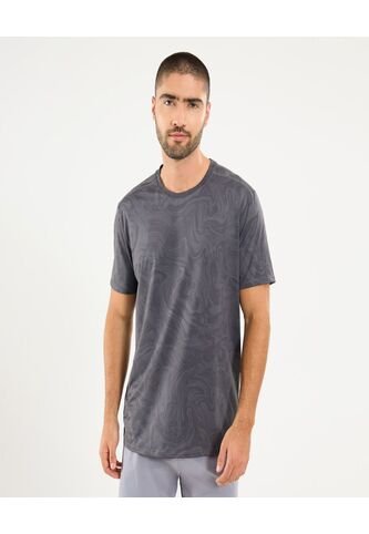 Camiseta Para Hombre Manga Corta Cuello Redondo Color Negro Marca Ostu #60091608 Ostu