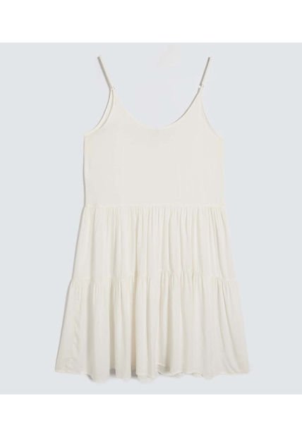 Vestido Para Mujer M/Sisa Medio Color Blanco Marca Ostu #40170306