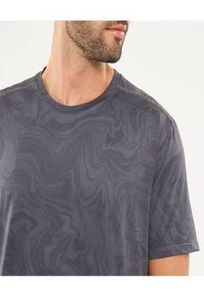 Camiseta Para Hombre Manga Corta Cuello Redondo Color Negro Marca Ostu #60091608