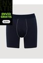 Boxer Medio Pretina A Rayas X1 Para Hombre Azul Ostu de Ostu