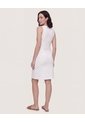 Vestido Corto Estampado  Para Mujer Crema Ostu de Ostu