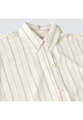 Camisa Mujer Ostu M/C Negro Viscosa