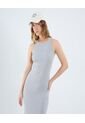 Vestido Para Mujer M/Sisa Largo Color Gris Marca Ostu #40170299 de Ostu