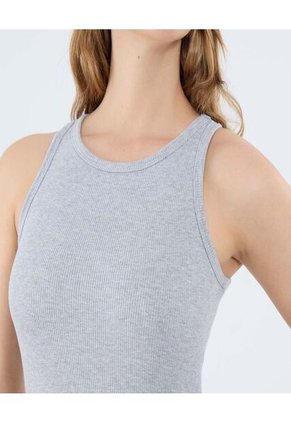 Vestido Para Mujer M/Sisa Largo Color Gris Marca Ostu #40170299