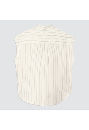 Camisa Mujer Ostu M/C Negro Viscosa