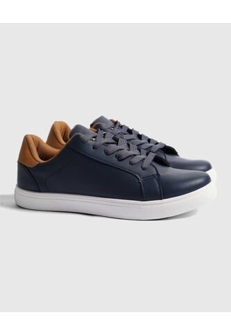 Tenis Para Hombre Casual Color Azul Marca Ostu #60720110 Ostu