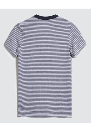 Camiseta Para Niño Manga Corta Color Azul Marca Ostu #80090209