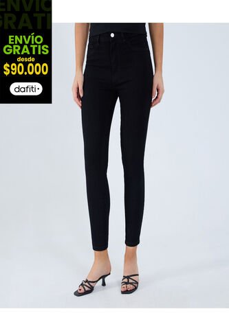 Jean Para Mujer Skinny Color Negro Marca Ostu #40160538 Ostu