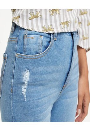 Jean Para Mujer Skinny Color Azul  Marca Ostu #40160275